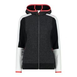 Bluza damska turystyczna CMP 34M2826. Białe bluzy CMP, m, bez wzorów, z kapturem. Za 519.60 zł.