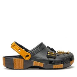 Klapki Crocs. Czarne klapki Crocs, bez wzorów, bez obcasa. Za 269.99 zł.