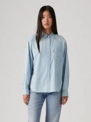 Levi's Koszula w kolorze błękitnym rozmiar: S. Niebieskie koszule Levi's®, s, bez wzorów, bez kołnierzyka, bez ramiączek. Za 144.24 zł.