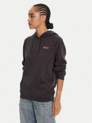 Roxy Bluza ERJFT04996 Szary Regular Fit. Szare bluzy Roxy, xs, bez wzorów, z bawełny, bez kaptura. Za 209.99 zł.