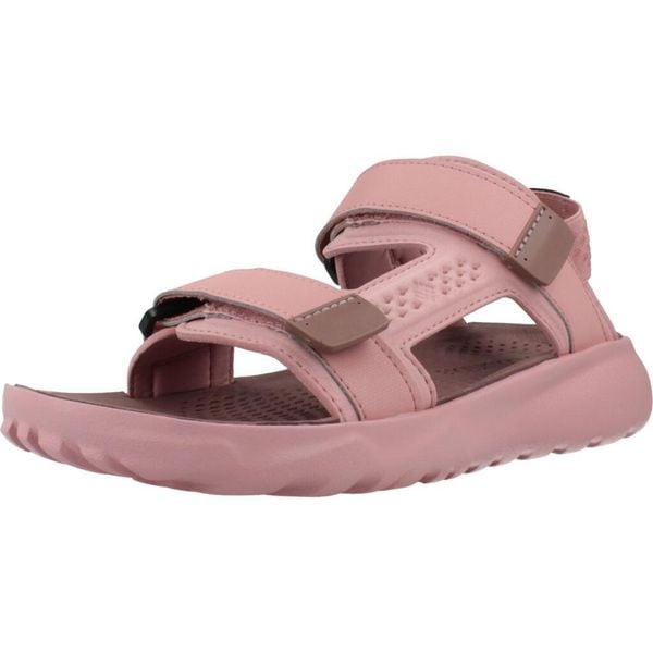 Sandały COLUMBIA PEAKFREAK ROAM SANDAL WM Rose. Czerwone sandały Columbia, bez wzorów, z syntetyku, bez obcasa, bez zapięcia. Za 233.99 zł.