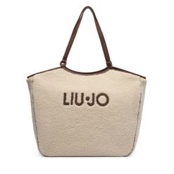 Torebka Liu Jo. Brązowe shopper Liu Jo, bez wzorów, bez dodatków. Za 559.99 zł.