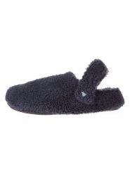 Crocs Kapcie "Classic Cozzzy" w kolorze granatowym rozmiar: 37/38. Niebieskie obuwie domowe Crocs, bez wzorów, z materiału, bez zapięcia. Za 124.95 zł.