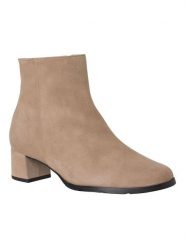 HASSIA Skórzane botki "Milano" w kolorze beżowym rozmiar: 42. Brązowe botki HASSIA, bez wzorów, ze skóry, bez obcasa, bez zapięcia. Za 404.99 zł.
