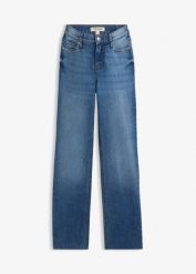 Dżinsy ciążowe. Niebieskie jeansy bonprix, bez wzorów. Za 169.99 zł.