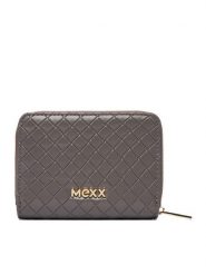 MEXX Portfel CEO-MEXX-W1-004-SS26 Szary. Szare portfele Mexx, bez wzorów, ze skóry. Za 69.99 zł.