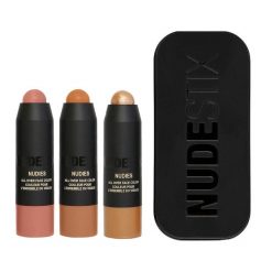Nudestix Soft & Warm Nudes - Mini 3 Pcs Kit Róż do policzków 1 ct. Róże NUDESTIX. Za 197.99 zł.