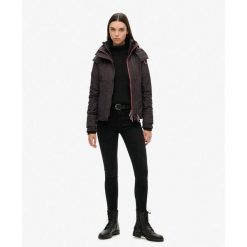 Parka dla kobiet Superdry Arctic SD-Windcheater. Szare parki Superdry, bez kaptura. Za 423.25 zł.