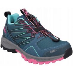 Buty trekkingowe dla kobiet CMP ATIK WP TRAIL. Niebieskie trekkingi CMP. Za 449.99 zł.