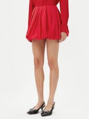 PINKO Spódnica mini Cadric 105183 A2LD Czerwony Regular Fit. Czerwone spódnice Pinko, bez wzorów, z bawełny, mini. Za 529.99 zł.