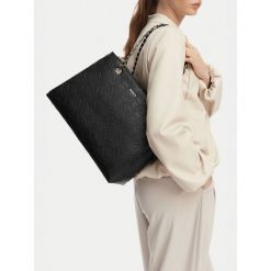 Torebka MEXX. Czarne shopper Mexx, bez wzorów, bez dodatków. Za 249.99 zł.