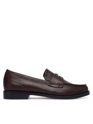 Clarks Lordsy Straven Edge 26186491 Brązowy. Brązowe lordsy Clarks, bez wzorów, ze skóry, bez obcasa, bez zapięcia. Za 559.99 zł.