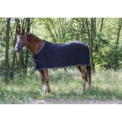 Koszula z koniem Riding World Polaire. Czarne koszule RIDING WORLD, m, bez wzorów, z materiału, bez kołnierzyka, bez ramiączek. Za 103.00 zł.