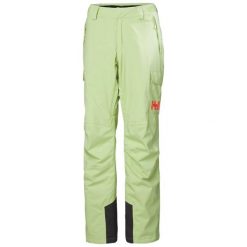 Damskie ocieplane spodnie narciarskie Helly Hansen Switch. Zielone spodnie narciarskie Helly Hansen, bez wzorów, narciarskie. W wyprzedaży za 707.90 zł.