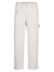 Herrlicher Dżinsy "Brooke" - Tapered fit - w kolorze białym rozmiar: W30. Białe jeansy Herrlicher, bez wzorów, z podwyższonym stanem. Za 217.99 zł.