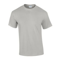 Ultra Bawełniana Koszulka Unisex Dla Dorosłych. Szare bluzki GILDAN, xl, bez wzorów, z bawełny, sportowe, bez kołnierzyka, bez ramiączek. Za 43.99 zł.