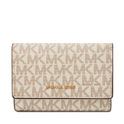 Portfel MICHAEL Michael Kors. Brązowe portfele MICHAEL Michael Kors, bez wzorów. Za 479.99 zł.