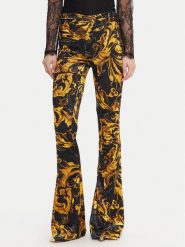 Versace Jeans Couture Legginsy 79HAC322 JS508 Czarny Slim Fit. Czarne legginsy Versace Jeans Couture, bez wzorów, z jeansu. Za 1,189.00 zł.
