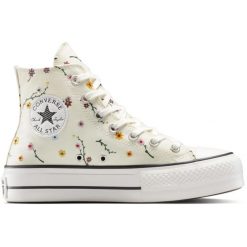 Buty sportowe damskie Converse Chuck Taylor All Star Lift. Białe obuwie sportowe Converse, bez zapięcia. Za 590.00 zł.