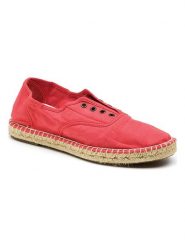 Natural world Espadryle w kolorze czerwonym rozmiar: 36. Czerwone espadryle Natural World, bez wzorów, bez obcasa, bez zapięcia. Za 52.79 zł.
