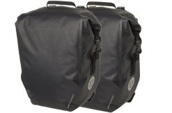 Pojedyncza torba rowerowa Shelter 21L wodoszczelna lekka czarna. Czarne torby na ramię AGU, bez wzorów, z materiału, eleganckie, na ramię, bez dodatków. Za 582.15 zł.