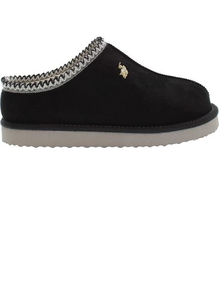 U.S. Polo Assn. Kapcie w kolorze czarnym rozmiar: 36. Czarne obuwie domowe U.S. Polo Assn., bez wzorów, bez zapięcia. Za 126.75 zł.