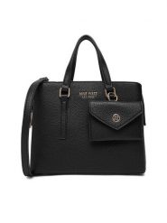 Nine West Torebka C-JL9733 Czarny. Czarne torebki klasyczne Nine West, bez wzorów, z materiału, bez dodatków. Za 249.99 zł.