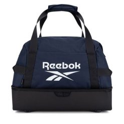 Torba podróżna Reebok. Niebieskie torby podróżne Reebok, bez wzorów. Za 109.99 zł.