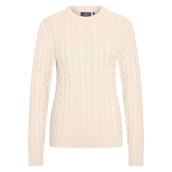 Sweter damski HV Polo Tally. Białe swetry HV POLO, na zimę, bez wzorów, bez ramiączek. W wyprzedaży za 355.50 zł.