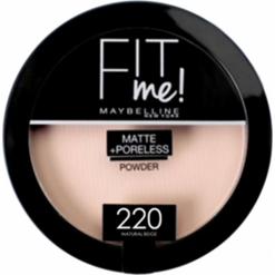 Maybelline New York Fit me! Puder matujący 220 Natural Beige. Pudry Maybelline. W wyprzedaży za 17.50 zł.