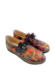 Goby Trzewiki ze wzorem rozmiar: 39. Półbuty sznurowane Goby, bez wzorów, z materiału, eleganckie, bez obcasa, bez zapięcia. Za 217.99 zł.