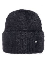 LUHTA Czapka "Noukkila" w kolorze czarnym rozmiar: onesize. Czarne czapki Luhta, bez wzorów, ze splotem. Za 95.69 zł.