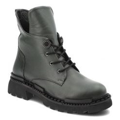 Zielone Botki Artiker Wygodne Obuwie Damskie. Zielone botki Artiker, bez wzorów, z jeansu, bez obcasa, na obcasie, bez zapięcia. Za 319.00 zł.