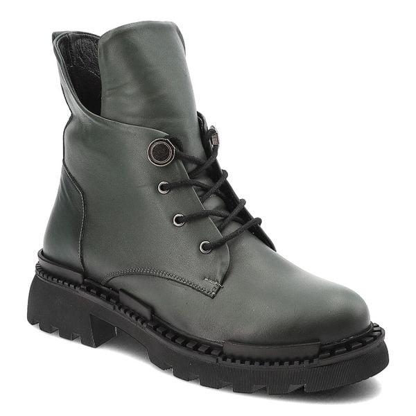 Zielone Botki Artiker Wygodne Obuwie Damskie. Zielone botki Artiker, bez wzorów, z jeansu, bez obcasa, na obcasie, bez zapięcia. Za 319.00 zł.