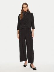 Joseph Ribkoff Kombinezon 243137 Czarny Loose Fit. Czarne sukienki Joseph Ribkoff, bez wzorów, z syntetyku, bez kołnierzyka, bez ramiączek. Za 589.99 zł.