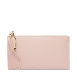 Torebka Furla. Czerwone kopertówki Furla, bez wzorów, bez dodatków. Za 519.99 zł.