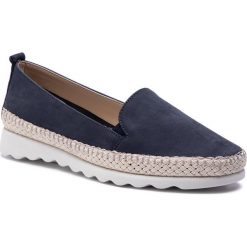 Espadryle THE FLEXX - Easy Chap C1028/12 Blu 1. Niebieskie espadryle The Flexx, bez wzorów, z nubiku, bez obcasa, bez zapięcia. W wyprzedaży za 199.00 zł.