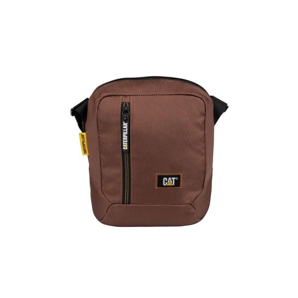 Torba na ramię Caterpillar THE PROJECT Toffee (83614-666). Brązowe torby na ramię Caterpillar, bez wzorów, sportowe, na ramię, bez dodatków. Za 109.00 zł.