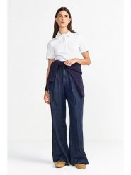 Rich & Royal Koszulka w kolorze białym rozmiar: L. Białe bluzki Rich & Royal, l, bez wzorów, z bawełny, bez kołnierzyka, bez ramiączek. Za 187.52 zł.