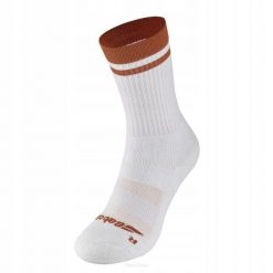 Skarpety Babolat Clay Single Socks Men. Białe skarpety BABOLAT, bez wzorów. Za 44.99 zł.
