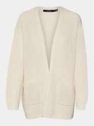 Vero Moda Curve Kardigan Fabulous 10307311 Beżowy Regular Fit. Brązowe kardigany Vero Moda Curve, bez wzorów, z syntetyku. Za 99.99 zł.