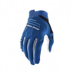 Rękawiczki rowerowe 100% R-Core Gloves. Niebieskie rękawiczki 100%, bez wzorów, sportowe. Za 114.99 zł.