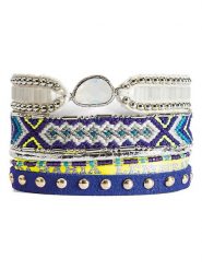 HIPANEMA Posrebrzana bransoletka "Bahamas" rozmiar: onesize. Niebieskie bransoletki HIPANEMA, posrebrzane. Za 55.95 zł.