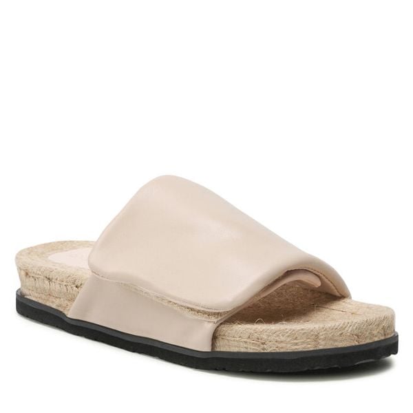 Espadryle Jenny Fairy. Brązowe espadryle Jenny Fairy, bez wzorów, bez obcasa, bez zapięcia. Za 129.99 zł.
