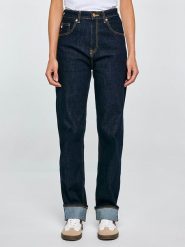 BIG STAR Dżinsy - Regular fit - w kolorze granatowym rozmiar: W28/L30. Niebieskie jeansy Big Star, l, z aplikacjami, z podwyższonym stanem. Za 209.99 zł.