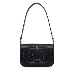 Torebka Guess. Czarne torebki klasyczne Guess, z aplikacjami, bez dodatków. Za 544.99 zł.