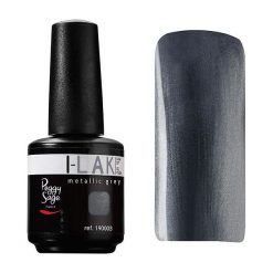 Peggy Sage I-LAK Soak Off Gel Polish lakier do paznokci Metallic Grey 15ml. Lakiery Peggy Sage. Za 24.00 zł.