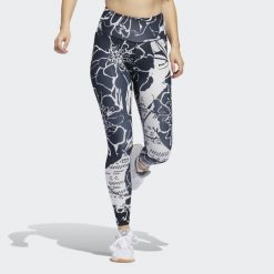 Legginsy damskie adidas Optime Superher Training 7/8. Czarne legginsy Adidas, s, bez wzorów. W wyprzedaży za 175.95 zł.