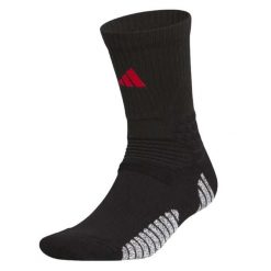 Skarpetki adidas Select. Czarne skarpety Adidas, bez wzorów, z materiału. Za 99.00 zł.