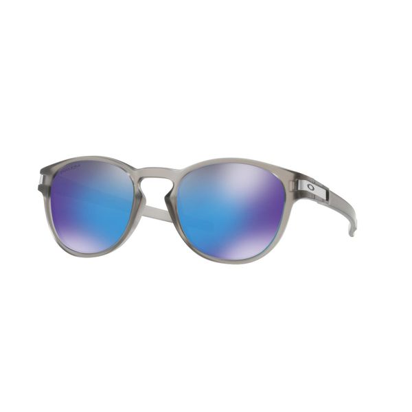 Okulary przeciwsłoneczne Oakley Latch™ Prizm Sapphire Polarized. Niebieskie okulary przeciwsłoneczne Oakley, bez wzorów, sportowe. Za 927.90 zł.